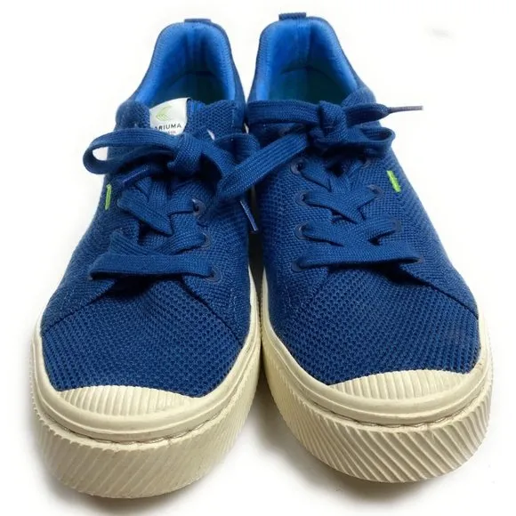 Cariuma Pantone OCA Low Womens Size 8 Men’s 6.5 Blue Sneakers Shoes