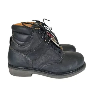Carolina Men's Bushwacker Steel Toe Work Boots Black 8 New