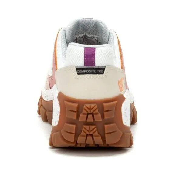Caterpillar Invader Sport CT P91548-68 Womens 8 Peach Leather Work Shoes KHD1196