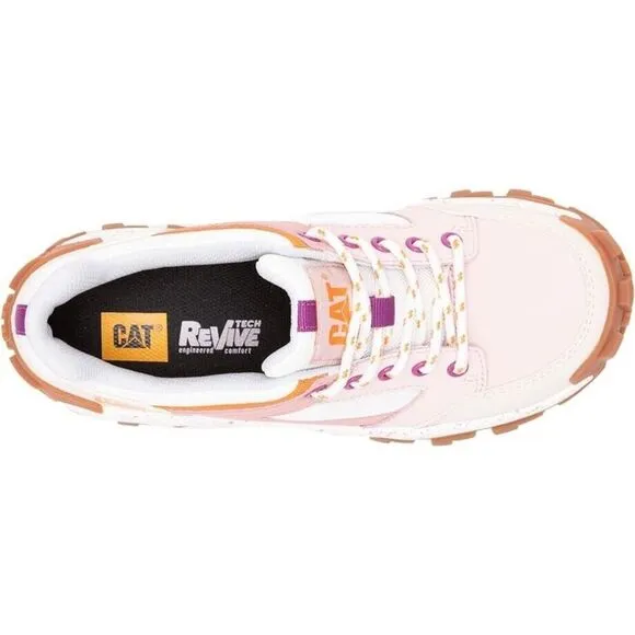 Caterpillar Invader Sport CT P91548-68 Womens 8 Peach Leather Work Shoes KHD1196