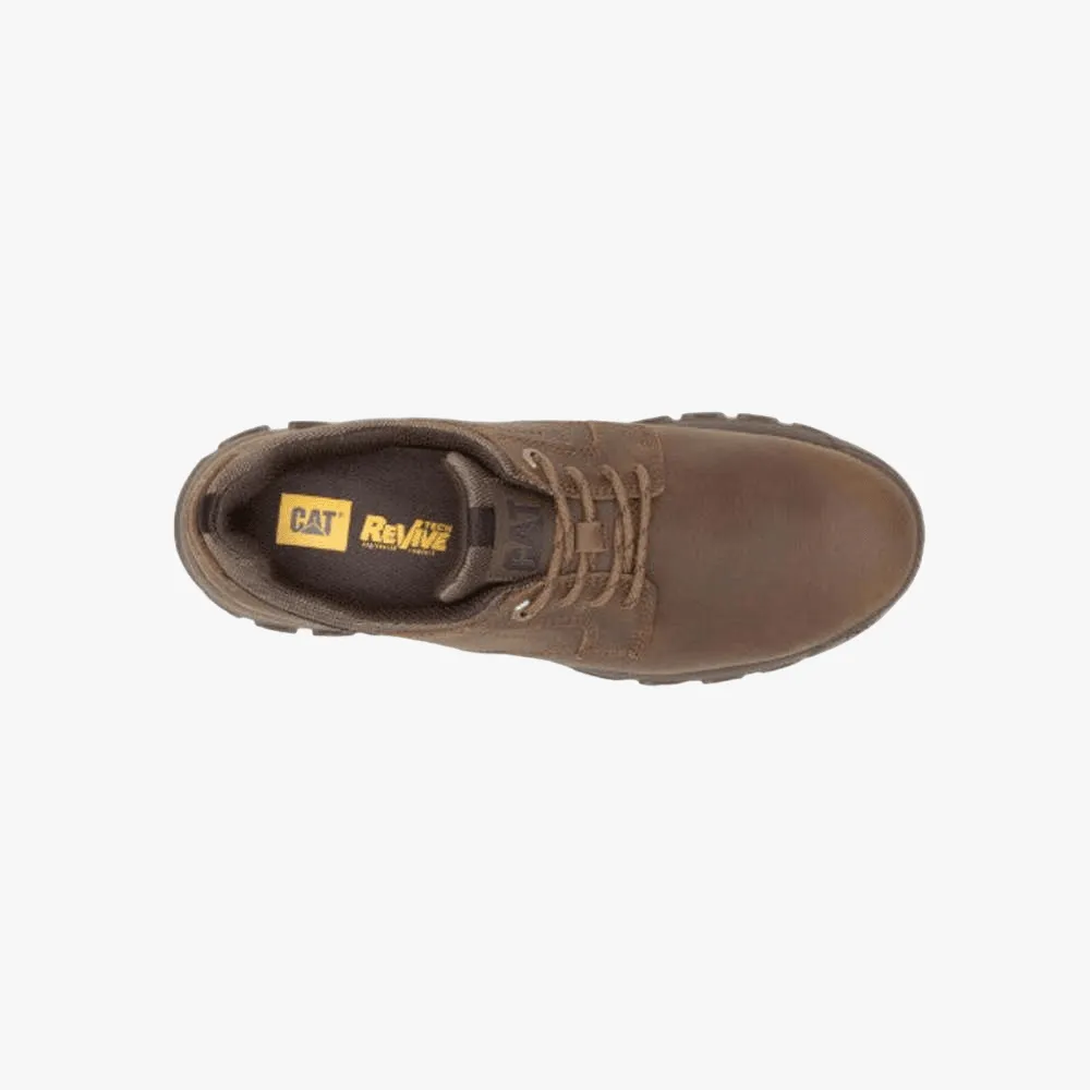 Caterpillar Mens Threshold Lace Up Low Shoe Wild Mushroom