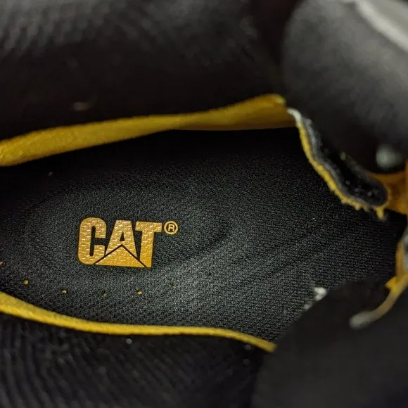 Caterpillar Resorption Composite Toe Work Boots, Black, Men's 11 M