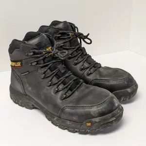 Caterpillar Resorption Composite Toe Work Boots, Black, Men's 11 M