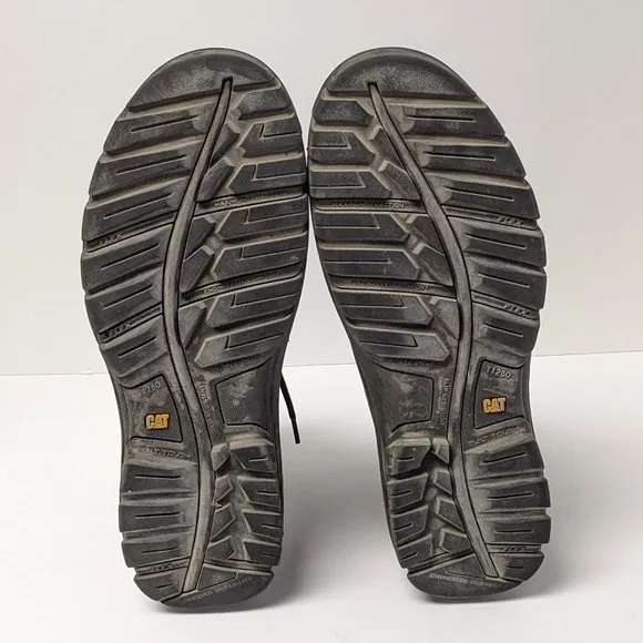 Caterpillar Resorption Composite Toe Work Boots, Black, Men's 11 M