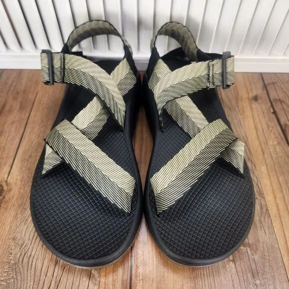 Chaco Mega Z Cloud Sandals Mens Sz 10 M Odds Black Trails Sport Shoes JCH107223