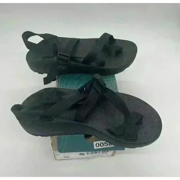 Chaco Men's Shoes 11 Zcloud Footbed Slip-On Slingback Sandals Black Size‎ 9M
