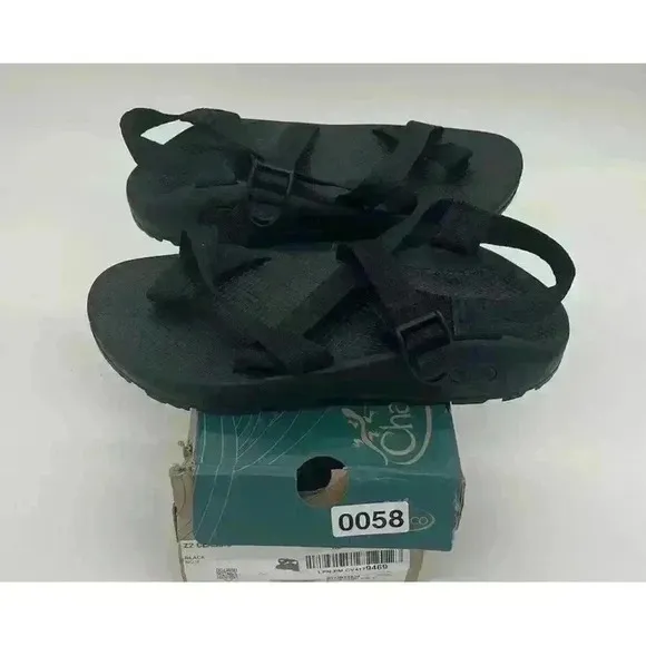 Chaco Men's Shoes 11 Zcloud Footbed Slip-On Slingback Sandals Black Size‎ 9M