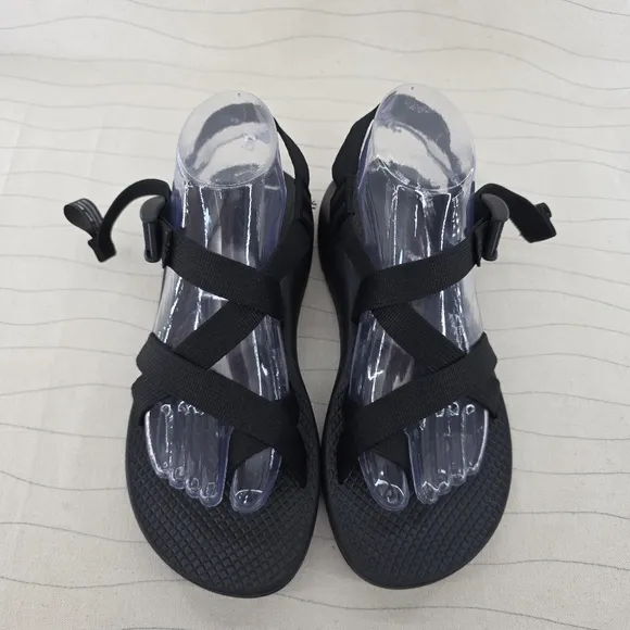 Chaco Womens Z/2 Classic Toe Loop Black Hiking Outdoor Sandals Shoes Size 9