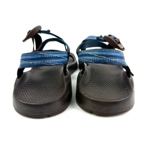 Chacos Sandals 12 Blue Brown Strappy Womens Shoes