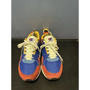 CHAMPION RELAY 21 RUNNING/ATHLETIC SNEAKERS ROYAL/WHITE/GOLD/RED MENS SIZE 10.5