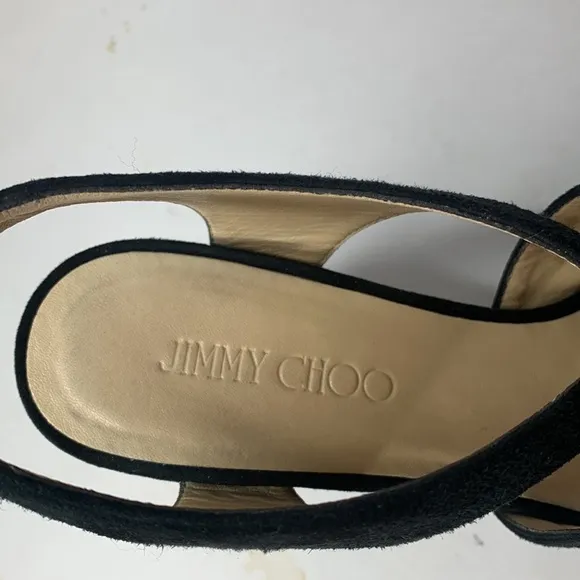 Chic Black Wedge Sandals