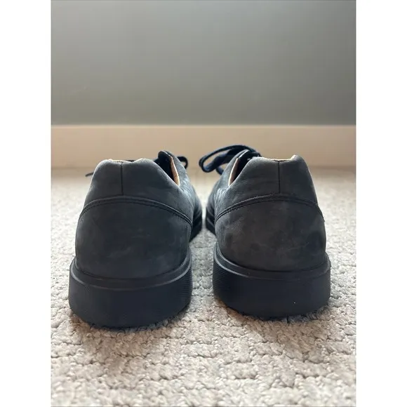 Clarks Men's Un Costa Lace Sport Shoe Size 11 Navy Blue Nubuck Suede Sneaker