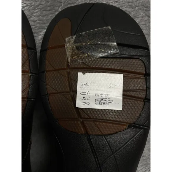 Clarks Un.Loop Women’s Brown Leather Ortholite Slip On Shoes Size 7 M