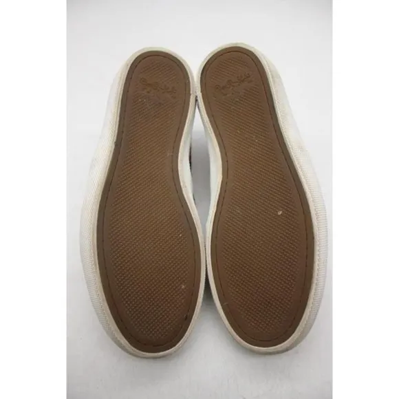 COACH Chrissy Women's 7.5 B Buffalo Plaid Wool Slip-On Shoes Sneaker A00758