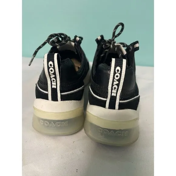 Coach Citysole Runner‎ Womens Size 11B Black Sneakers S-222