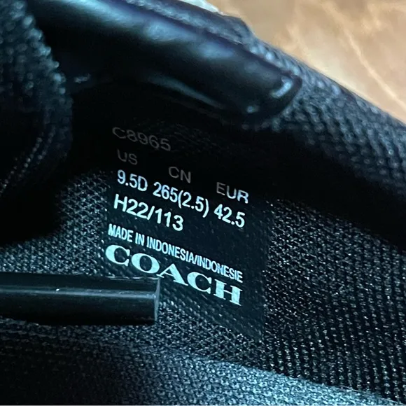 Coach Clip Court Sneaker Style C8965 🔥EUC Sz 9.5