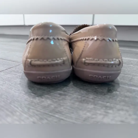Coach Flat Shoes Women's‎ Size 36.5 US 6.5 Odette Tan Loafer
