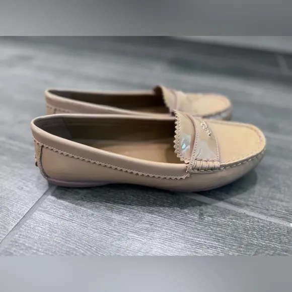 Coach Flat Shoes Women's‎ Size 36.5 US 6.5 Odette Tan Loafer