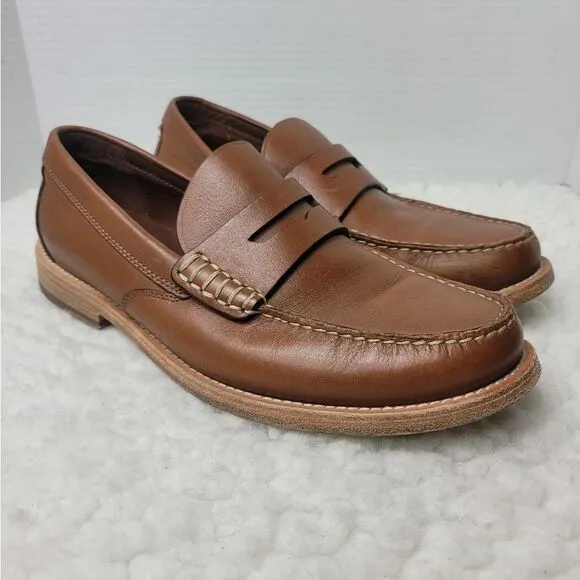 Coach Manhattan  Penny Loafers Mens Size 9.5 Brown Slip on shoes