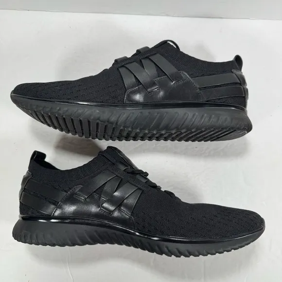 Cole Haan Black Grand Motion Sporty Slip On Sneakers Men Size 10M