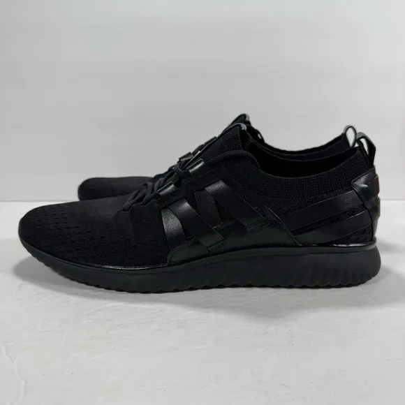 Cole Haan Black Grand Motion Sporty Slip On Sneakers Men Size 10M