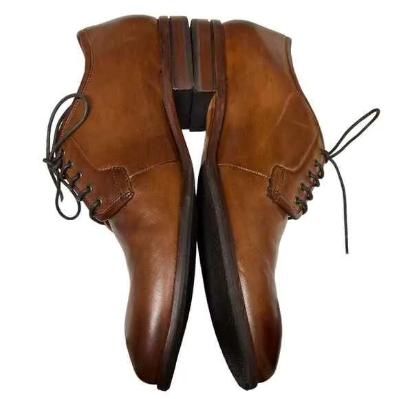 Cole Haan Brown Leather Oxford Dress Shoes Size 10.5