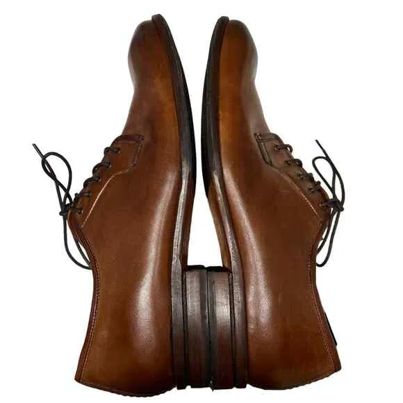 Cole Haan Brown Leather Oxford Dress Shoes Size 10.5
