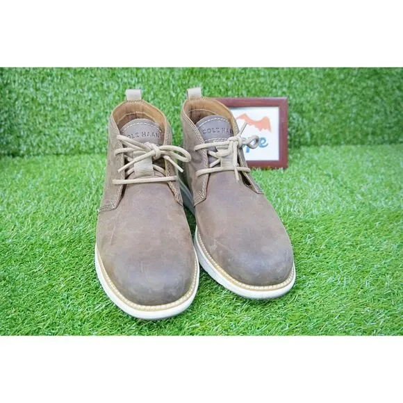 Cole Haan Grand Atlantic Water Resistant Brown Chukka Boot - Men's Size 9