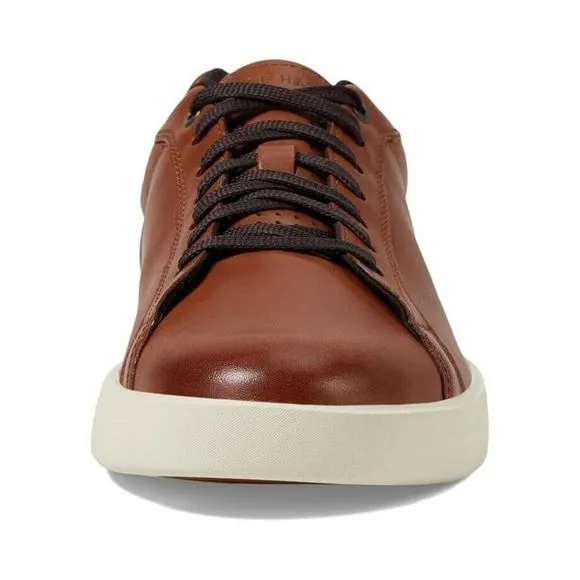Cole Haan Grand Crosscourt Daily Sneakers Mens 7.5 British Tan Dark Shoes FZP247