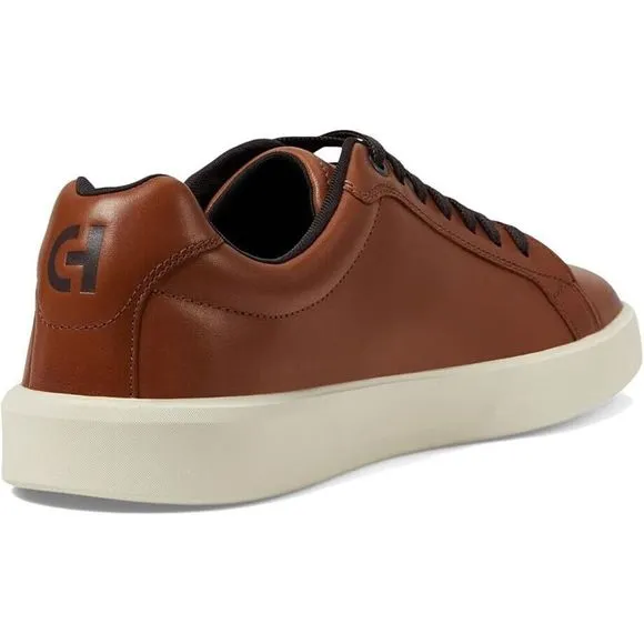Cole Haan Grand Crosscourt Daily Sneakers Mens 7.5 British Tan Dark Shoes FZP247