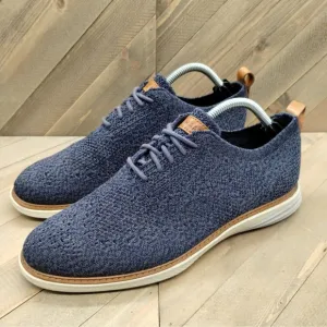 Cole Haan Grandevolution Stitchlite Oxfords Mens Size 9.5 Ombre Blue Casual