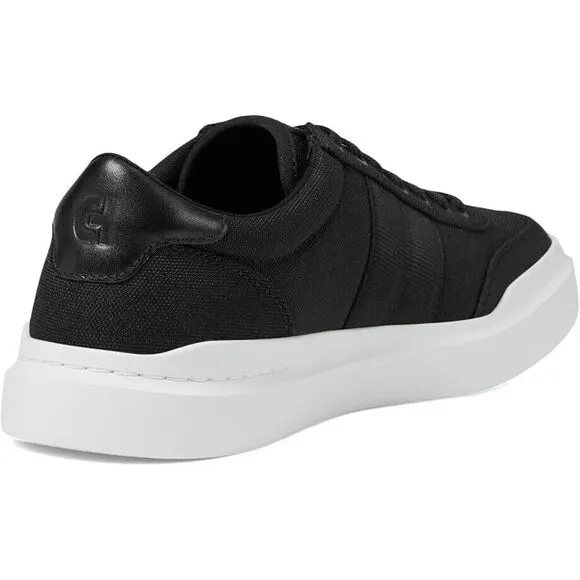 Cole Haan Grandpro Rally Canvas II Sneakers Men's 10.5 Black White Shoes ZPO1525