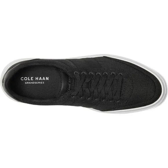 Cole Haan Grandpro Rally Canvas II Sneakers Men's 10.5 Black White Shoes ZPO1525