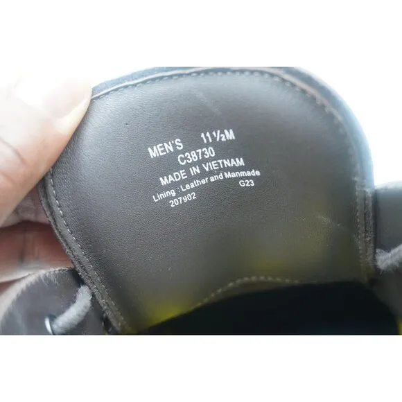 Cole Haan Men Hawthorne Chukka Brown Boot, Water Resistant, Slip-On Size 11.5 M.