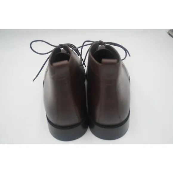 Cole Haan Men Hawthorne Chukka Brown Boot, Water Resistant, Slip-On Size 11.5 M.
