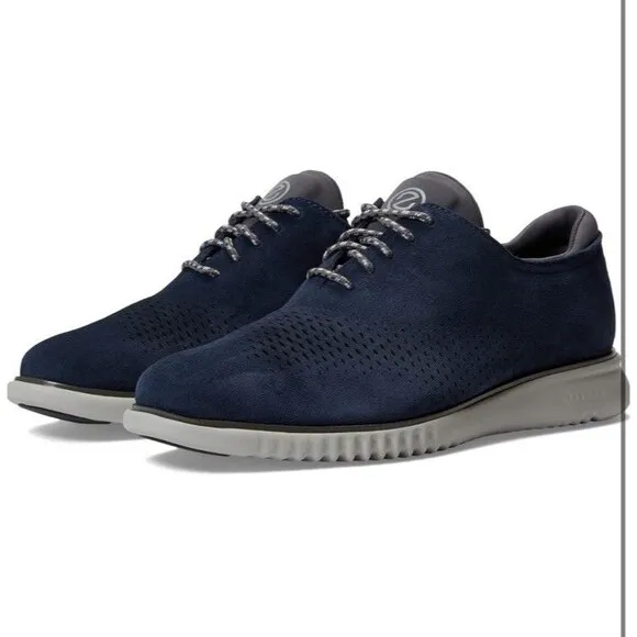 Cole Haan Men's 2.ZERØGRAND Laser Wingtip Oxfords Size: 9.5M