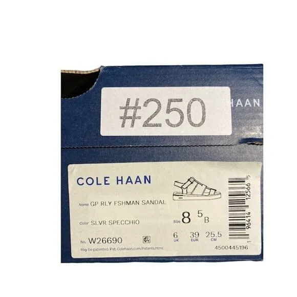 Cole Haan Womens Grandpro Rally Fisherman Sandal Sport Sandals Shoes 8.5B