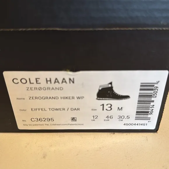 Cole Haan ZeroGrand Men's Leather Boots