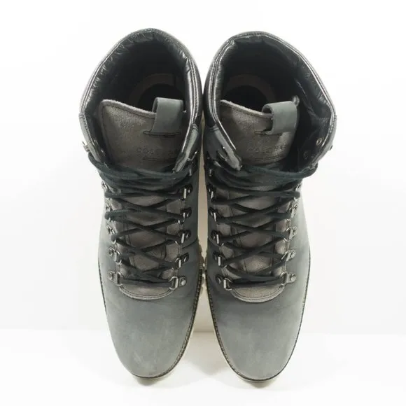 Cole Haan Zerogrand Water Resistant Leather Boots - Men's Size 11.5