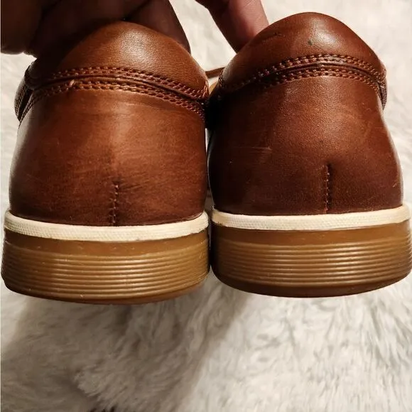 Cole Hann Vartan Sport Oxford Leather  Shoes British Tan Antique Size 11