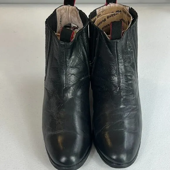 Colonial Boots Mens Size 28.5 Dance Flamenco Folklorico Leather Made In Mexico