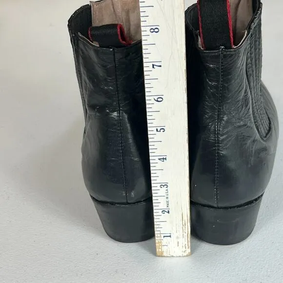 Colonial Boots Mens Size 28.5 Dance Flamenco Folklorico Leather Made In Mexico