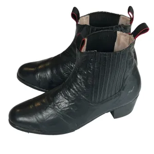 Colonial Boots Mens Size 28.5 Dance Flamenco Folklorico Leather Made In Mexico