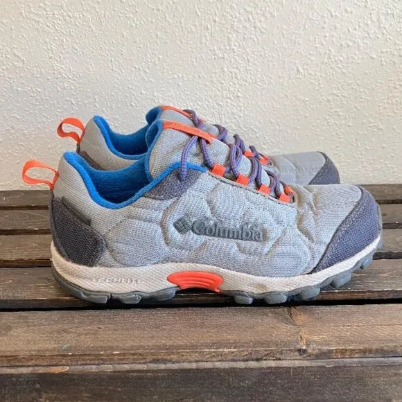 Columbia Kids Firecamp Sledder 3 BY1202-037 Gray Running Shoes Sneakers Size 3