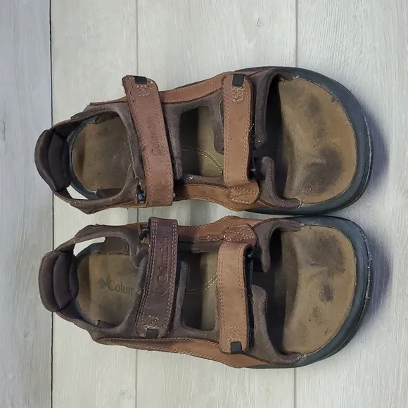 Columbia Mens Outdoor Hiking Hook&amp;loop Sandals shoes sz 13