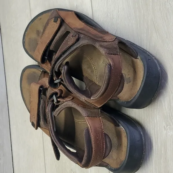 Columbia Mens Outdoor Hiking Hook&amp;loop Sandals shoes sz 13