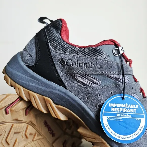 Columbia Redmond™ III Waterproof Genuine Leather Hiking Walking Women’s Shoe 9.5