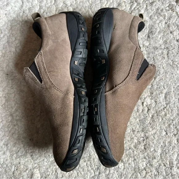 Columbia Techlite Omni Grip Tan/Brown Suede Casual Slip On Moc Shoes Size 11