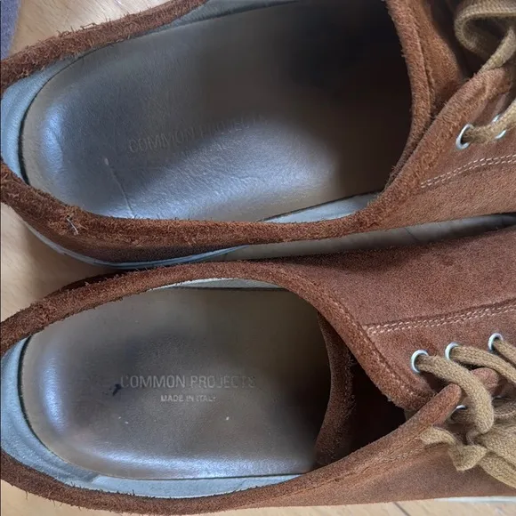 Common Projects Men's Brown Suede Sneakers size EU 44