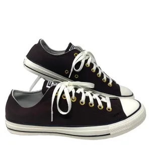 Converse Ctas Low Top Shoe Skate Men's Sneakers Brown Canvas Custom 168958C-WWBG